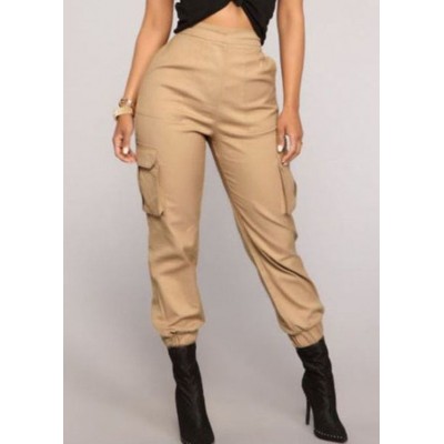 Khaki Haroun pants trousers