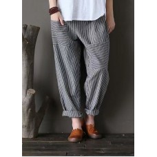 Loose Harem Linen Trousers Casual Pants